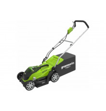 Аккумуляторная газонокосилка Greenworks G40LM35