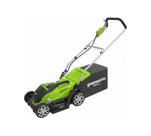 Аккумуляторная газонокосилка Greenworks G40LM35 Аккумуляторная газонокосилка Greenworks G40LM35