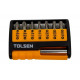 Набор вставок бит 1/4", PH, PZ, SL, Torx, 15 предметов TOLSEN TT20365