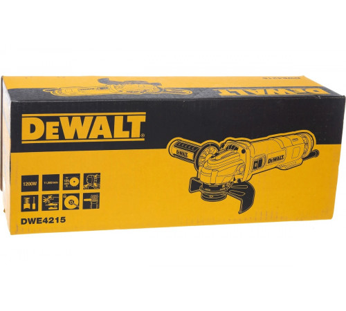 Угловая шлифмашина DEWALT DWE 4215