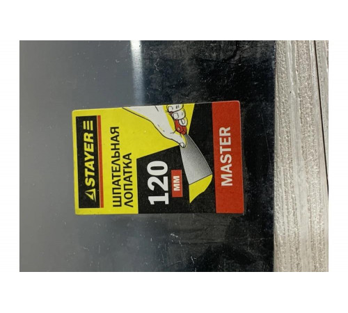 STAYER 120 мм, пластмассовая ручка, шпательная лопатка 1003-120 STAYER 120 мм, пластмассовая ручка, шпательная лопатка 1003-120
