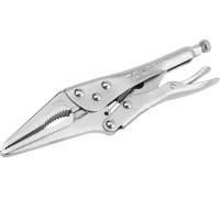 Зажим с фиксатором TOLSEN 165 мм, тонконосый TT10381