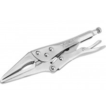 Зажим с фиксатором TOLSEN 165 мм, тонконосый TT10381