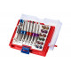 Набор вставок (бит) 1/4", PH, PZ, Hex, Torx, Slotted, 19 предметов МАСТАК 058-10019C