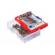 Набор вставок (бит) 1/4", PH, PZ, Hex, Torx, Slotted, 19 предметов МАСТАК 058-10019C