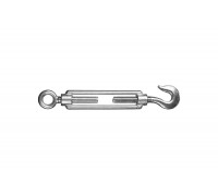 Талреп STAYER DIN 1480, крюк-кольцо, М14, 3 шт, оцинкованный, 30515-14