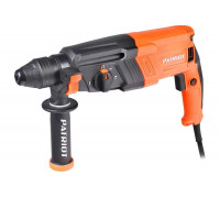 Перфоратор PATRIOT RH 307 SDS+, мощность 1125 Вт, 3.3 Дж, 3 режима работы, макс.диаметр 30 мм, набор буров и долот, глубиномер, кейс 140301369