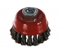 Щетка чашеобразная витая 2108014135 (80 мм; M14) АТАКА 22221