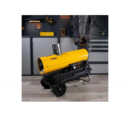 Дизельная тепловая пушка Denzel nhg-20i, 20 кВт, 600 м3/ч, непрямой нагрев, цифровой термостат 96491 Дизельная тепловая пушка Denzel nhg-20i, 20 кВт, 600 м3/ч, непрямой нагрев, цифровой термостат 96491