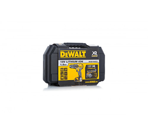 Аккумуляторная дрель-шуруповерт DeWALT DCD 780 C2