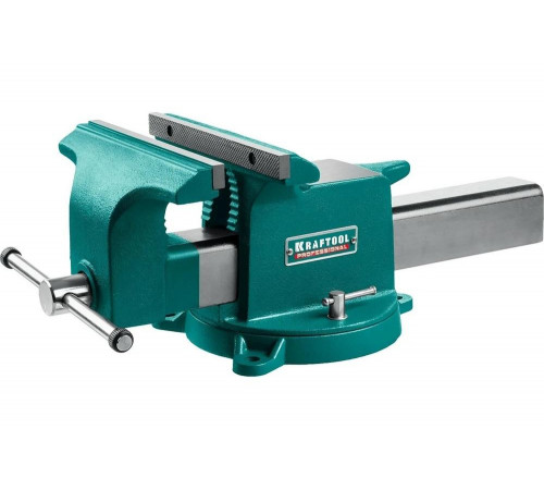 KRAFTOOL 250 мм, стальные слесарные тиски GRAND 32701-250 KRAFTOOL 250 мм, стальные слесарные тиски GRAND 32701-250