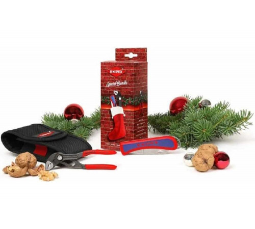 Рождественский набор инструментов Knipex KN-002072S6 в настольном дисплее, 3 предмета KN-001801V45 Рождественский набор инструментов Knipex KN-002072S6 в настольном дисплее, 3 предмета KN-001801V45