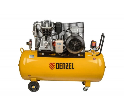 Компрессор DENZEL DR5500/200 масляный ременный 10 бар 850 л/м мощность 5.5 кВт 58084