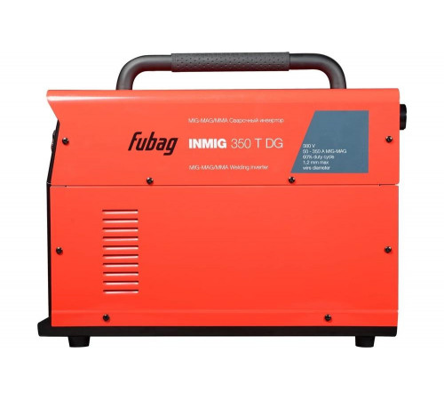 Сварочный инверторный полуавтомат FUBAG INMIG 350T DG, DRIVE INMIG, шланг пакет,горелка FB 360, 31438.2