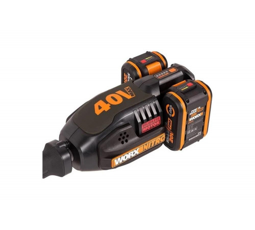 Триммер аккумуляторный WORX NITRO 40 В, бесщеточный, 4 Ачх2, ЗУ 2Ах2, коробка WG186E.1 Триммер аккумуляторный WORX NITRO 40 В, бесщеточный, 4 Ачх2, ЗУ 2Ах2, коробка WG186E.1