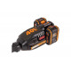 Триммер аккумуляторный WORX NITRO 40 В, бесщеточный, 4 Ачх2, ЗУ 2Ах2, коробка WG186E.1