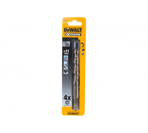 Сверло по металлу COBALT 5% (11х142х91 мм) DEWALT DT4915