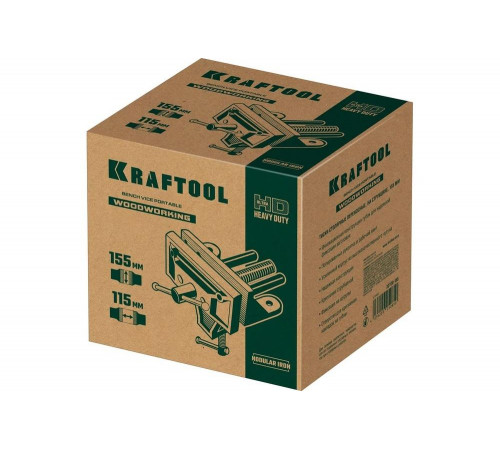 Столярные переносные тиски KRAFTOOL 155 мм, на струбцине 32720-155 Столярные переносные тиски KRAFTOOL 155 мм, на струбцине 32720-155