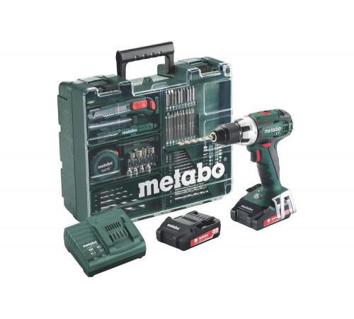 Аккумуляторный винтоверт Metabo BS 18 LT Set 602102600 Аккумуляторный винтоверт Metabo BS 18 LT Set 602102600