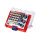 Набор вставок (бит) 1/4", PH, PZ, Hex, Torx, Slotted, 28 предметов МАСТАК 058-10028C