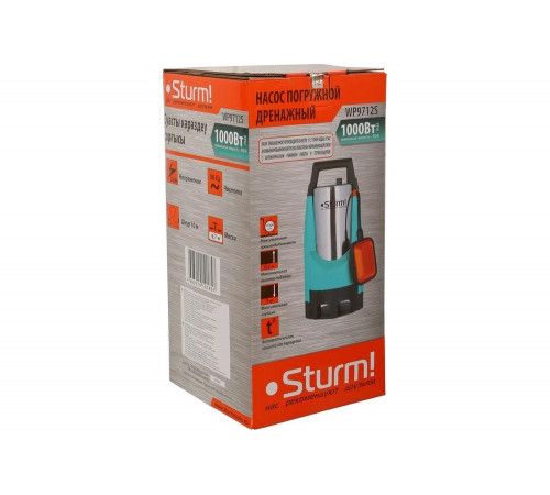 Мощный дренажный насос Sturm WP9712S для эффективного отвода воды Мощный дренажный насос Sturm WP9712S для эффективного отвода воды