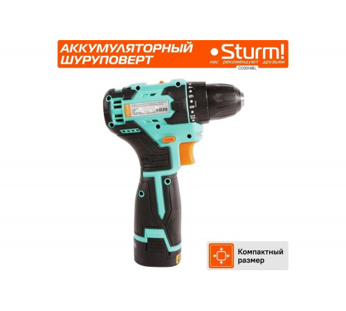 Аккумуляторный шуруповерт Sturm CD3514BL Аккумуляторный шуруповерт Sturm CD3514BL