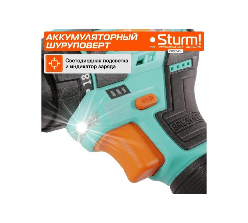 Аккумуляторный шуруповерт Sturm CD3514BL Аккумуляторный шуруповерт Sturm CD3514BL