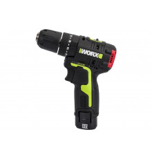 Дрель-шуруповерт WORX Professional аккумуляторный ударный бесщеточный 12В, 40Нм, 2Ач х2, ЗУ, сумка WU131X