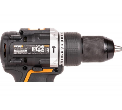 Ударная аккумуляторная дрель-шуруповерт WORX WX352 Ударная аккумуляторная дрель-шуруповерт WORX WX352