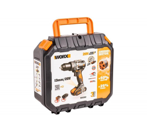 Ударная аккумуляторная дрель-шуруповерт WORX WX352 Ударная аккумуляторная дрель-шуруповерт WORX WX352