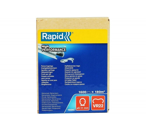 Кольцевые скобы для FP222 RAPID VR22 1600 шт. 40108810 Кольцевые скобы для FP222 RAPID VR22 1600 шт. 40108810