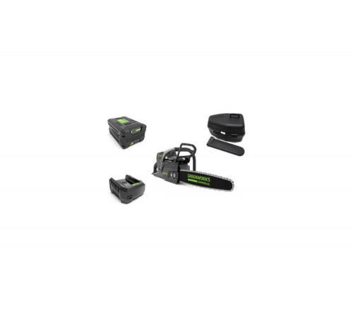 Цепная аккумуляторная пила GreenWorks GС82CSK5 2001607UB Цепная аккумуляторная пила GreenWorks GС82CSK5 2001607UB
