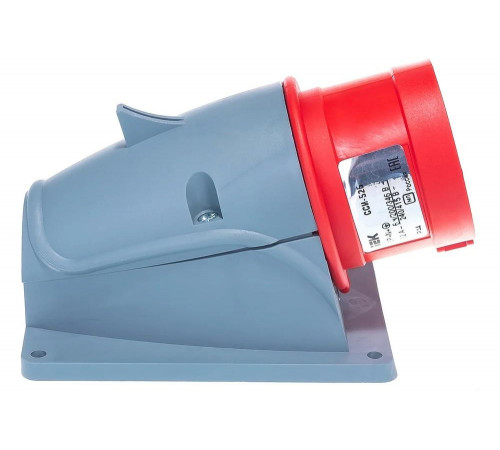 Стационарная вилка IEK ССИ-525 32А-6ч/200/346-240/415В 3Р+РЕ+N IP44 MAGNUM PSN52-032-5 Стационарная вилка IEK ССИ-525 32А-6ч/200/346-240/415В 3Р+РЕ+N IP44 MAGNUM PSN52-032-5