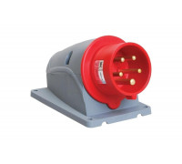 Стационарная вилка IEK ССИ-525 32А-6ч/200/346-240/415В 3Р+РЕ+N IP44 MAGNUM PSN52-032-5