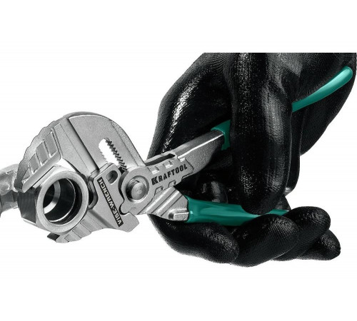 KRAFTOOL 180 мм, клещи переставные KNIX (Vise-Wrench) 22063 KRAFTOOL 180 мм, клещи переставные KNIX (Vise-Wrench) 22063