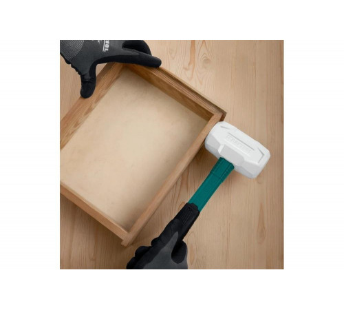 Резиновая киянка KRAFTOOL X-force 450 г белая 2077-45