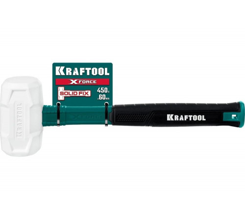 Резиновая киянка KRAFTOOL X-force 450 г белая 2077-45
