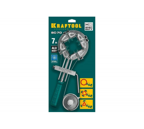KRAFTOOL 7 м, стальная ременная струбцина ВС-70 32207-2 KRAFTOOL 7 м, стальная ременная струбцина ВС-70 32207-2