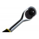 STAYER 1/4", 45 зубцов, Cr-V сталь, трещотка для торцовых головок 27786-1/4
