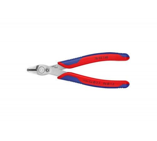 Прецизионные бокорезы Electronic Super Knips XL 140 мм KNIPEX KN-7803140 Прецизионные бокорезы Electronic Super Knips XL 140 мм KNIPEX KN-7803140
