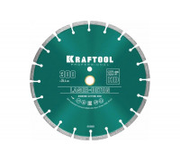 Диск алмазный отрезной по бетону и камню KRAFTOOL LASER-BETON (300х25.4 мм) 36686-300