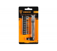 Набор бит с L-образным ключом DEKO BS11-1 (11 предметов) 065-0589