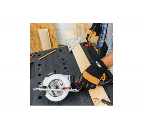 Мощная дисковая пила WORX WX437 для профессиональных работ Мощная дисковая пила WORX WX437 для профессиональных работ