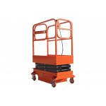 Ножничный передвижной полуэлектрический подъемник TOR GTJY (от сети) 240 кг, 4 м 1009021