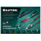 KRAFTOOL заклепки 2.4-4.8 мм - алюминий и сталь, 2.4-4.0 - нерж. сталь, литой корпус, 360°, заклепочник 31176_z01