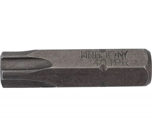 Вставка (бита) торцевая 1/4", Torx plus, IPR40, L = 25 мм, 5-ти лучевой KING TONY 102540V