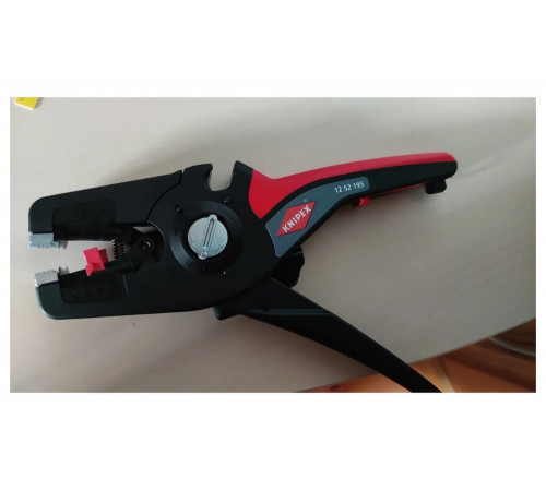 Автоматический стриппер Knipex PreciStrip16 L-195 мм в блистере KN-1252195SB Автоматический стриппер Knipex PreciStrip16 L-195 мм в блистере KN-1252195SB