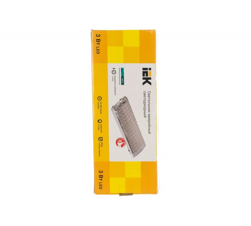 Аварийный аккумуляторный светильник ДПА 2104 4ч 60LED IP20 IEK LDPA0-2104-60-K01 308639