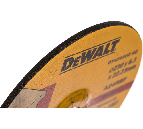 Круг обдирочный по металлу INDUSTRIAL 230х22,2 мм DEWALT DT42620Z