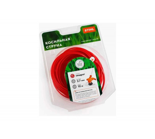 Косильная струна квадратного сечения 2.7 мм, 10 м Stihl 7028-871-0582 Косильная струна квадратного сечения 2.7 мм, 10 м Stihl 7028-871-0582